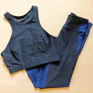 Outdoor Voices Navy & Black Set